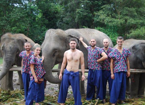 Chiang Mai Elephant Home - 1 Sep 2018 - Full Day Experience - Group photos