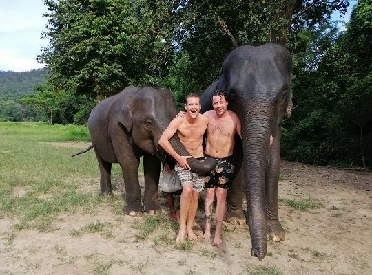 Chiang Mai Elephant Home - 21 Aug 2018 - Half day Afternoon - Group photos