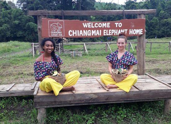 Chiang Mai Elephant Home - 3 Sep 2018 - Full Day Trekking & Elephants - Group photos